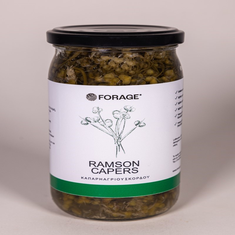 Ramson capers κάπαρη αγριου σκορδου 340gr
